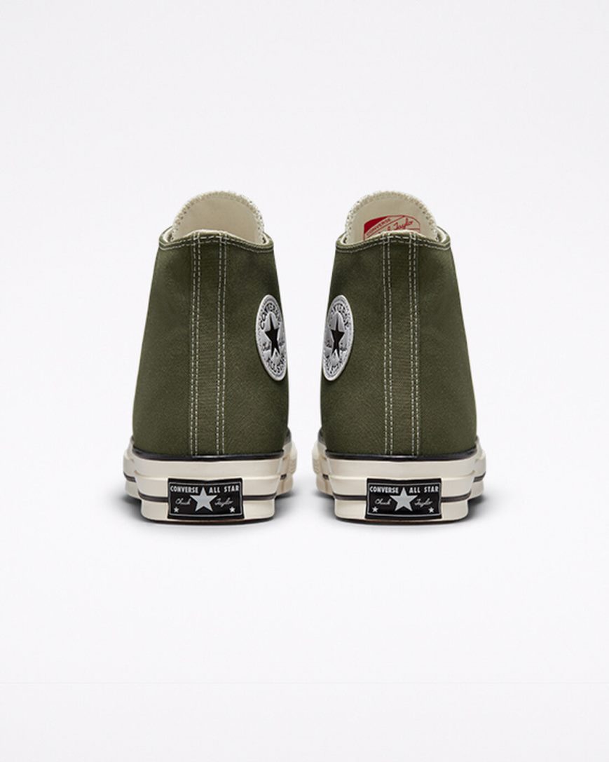 Pánské Boty Vysoké Converse Chuck 70 Seasonal Color Olivy Zelené Černé | CZ RO31N47